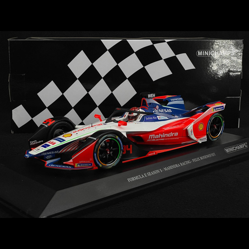 Felix Rosenqvist Mahindra Racing Formula E n° 94 Season 5 2018
