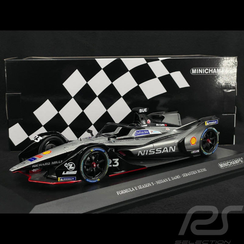 Sebastien Buemi Nissan e.dams Formel E Nr 23 Saison 5. 2018-2019 1/18 Minichamps 114180023