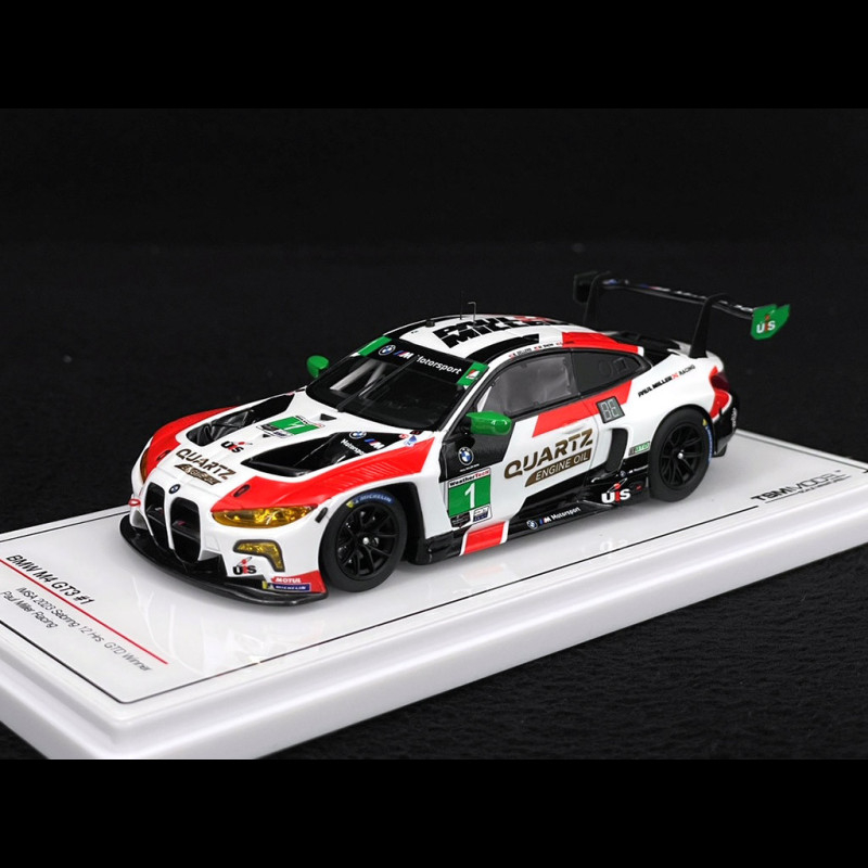 BMW M4 GT3 #1 Paul Miller Racing 2024 IMSA Watkins Glen in 1:43 scale
