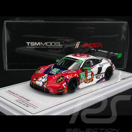 Porsche 911 GT3 R type 992 N° 92 GTD 24h Daytona 2023 Kellymoss with Riley 1/43 TrueScale TSM430745