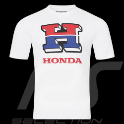 T-shirt Honda HRC Moto GP Fanwear Blanc TM6857-020 - Mixte