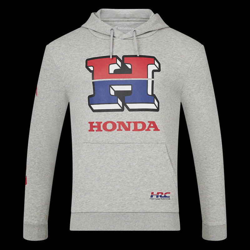 Honda Sweat HRC Moto GP Hoodie Fanwear Heather Grey TM6856-224
