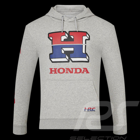 Honda Sweatshirt HRC Moto GP Kapuzejacke Fanwear Graumeliert TM6856-224 - Unisex