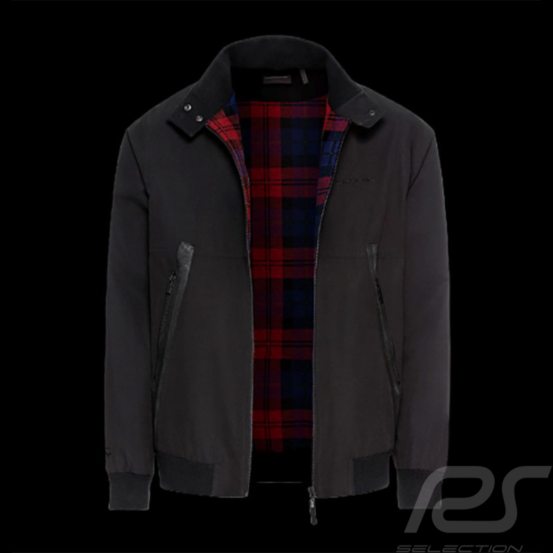 Veste Porsche 911 Turbo n° 1 Tartan Ecossais Noir WAP355RTN1 - mixte