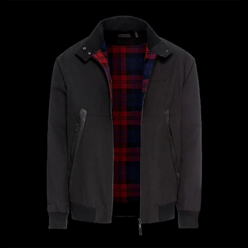Porsche Jacket 911 Turbo No. 1 Tartan Black WAP355RTN1 - unisex