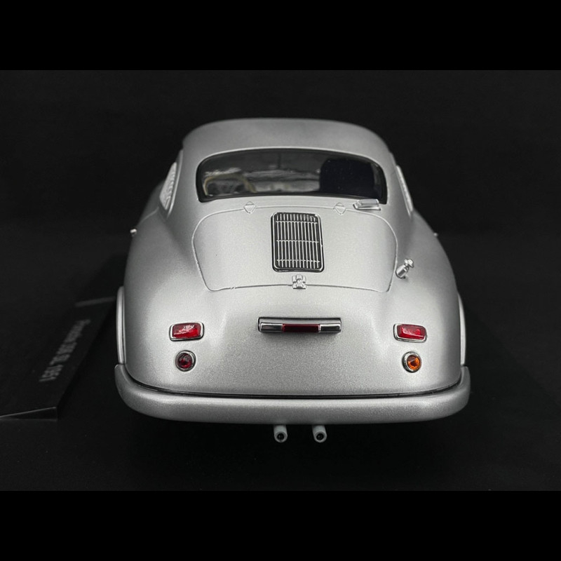 Porsche 356 Sl Gilberte Thirion - Spark 1:43 - Argent - 75 Ans Piloté Par Rêves