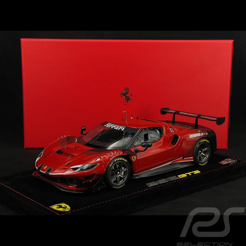 Ferrari 296 GT3 2022 Rosso Corsa Red 1/18 BBR P18225A