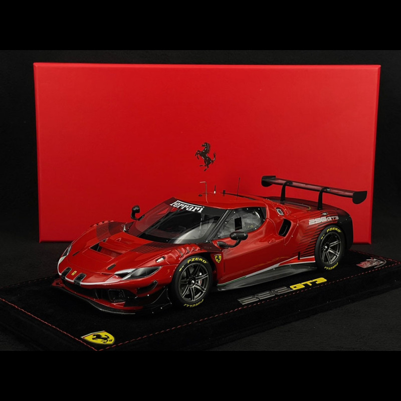 Ferrari 296 GTS Rosso Corsa - Azzurro La Plata with Assetto