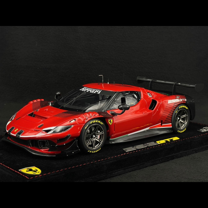 Ferrari 296 GT3 2022 Rosso Corsa Red 1/18 BBR P18225A