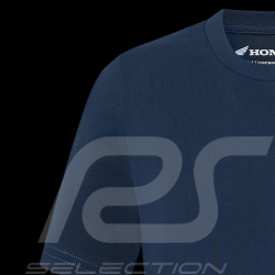Repsol Honda T-shirt HRC Moto GP World Champions Pageantblau TJ6853-190 - Kinder