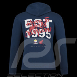 Repsol Honda Sweatshirt HRC Moto GP Kapuzenjacke World Champions Pageantblau TM6852-190 - Unisex