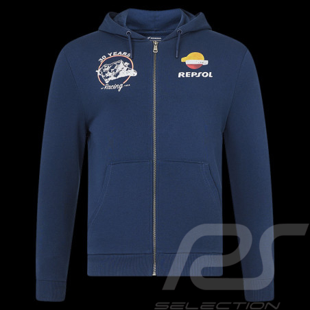 Chaqueta con capucha Repsol...