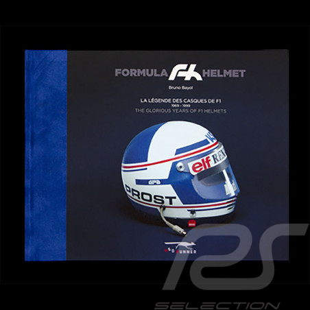 Livre Alain Prost Formula Helmet La Légende des Casques de F1 1969 - 1999 Collector - Bruno Bayol
