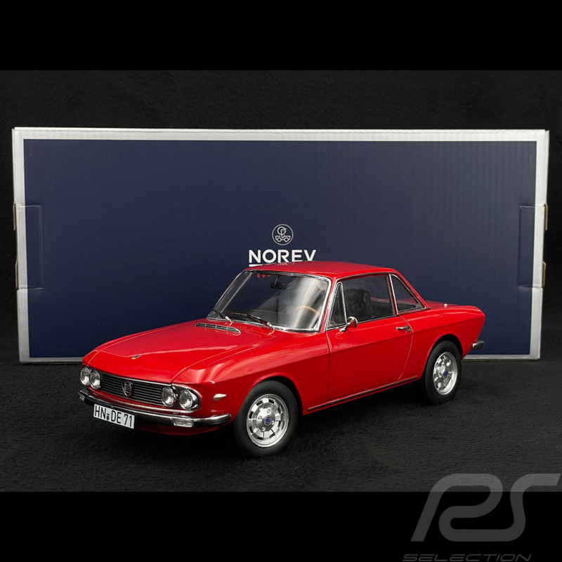 Lancia Fulvia 1600 HF Lusso 1971 Rot 1/18 Norev 187982