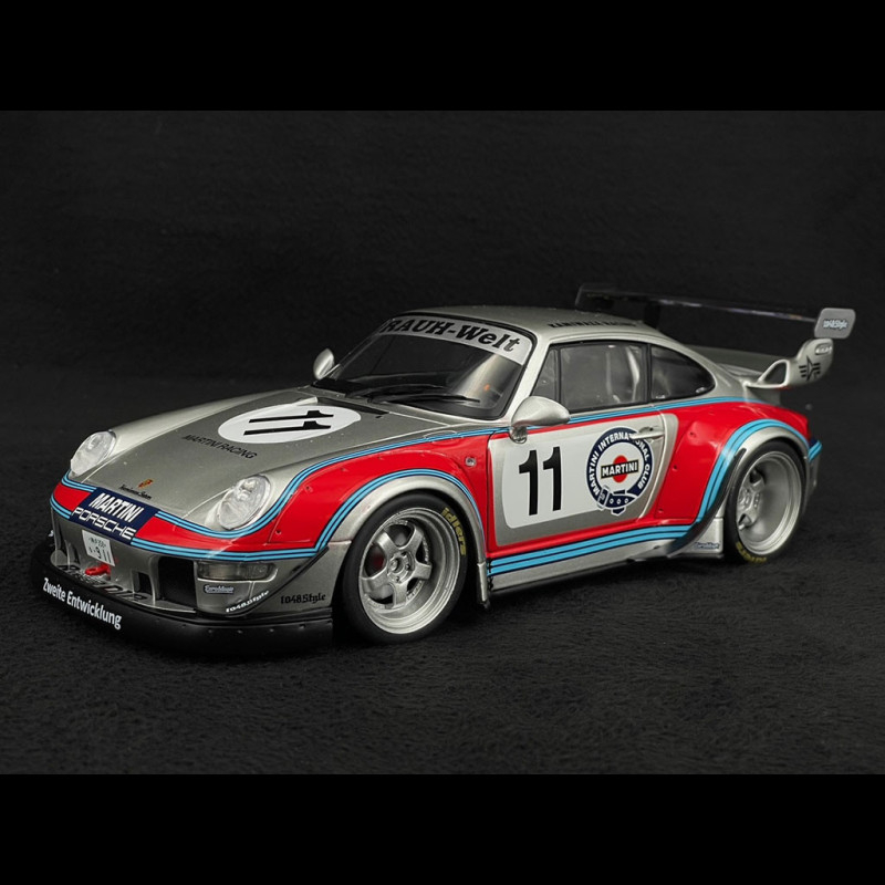 Porsche 911 RWB Type 993 n° 11 Bodykit Martini 2020 1/18 Solido
