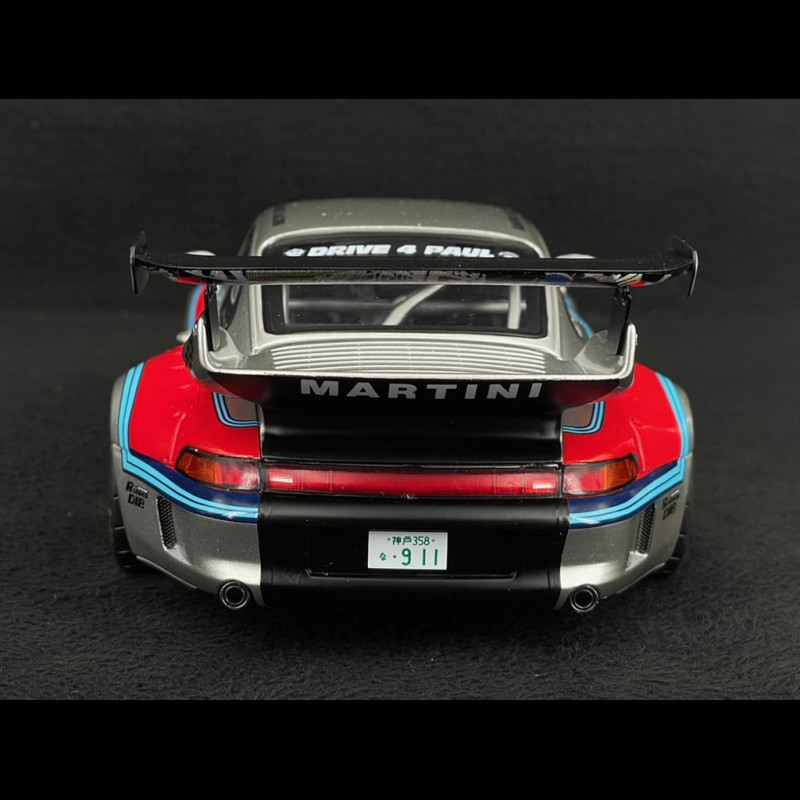 PORSCHE 911 930 TURBO #8 RWB MARTINI RAUH WORLD WELT MOC206 1/43 METAL