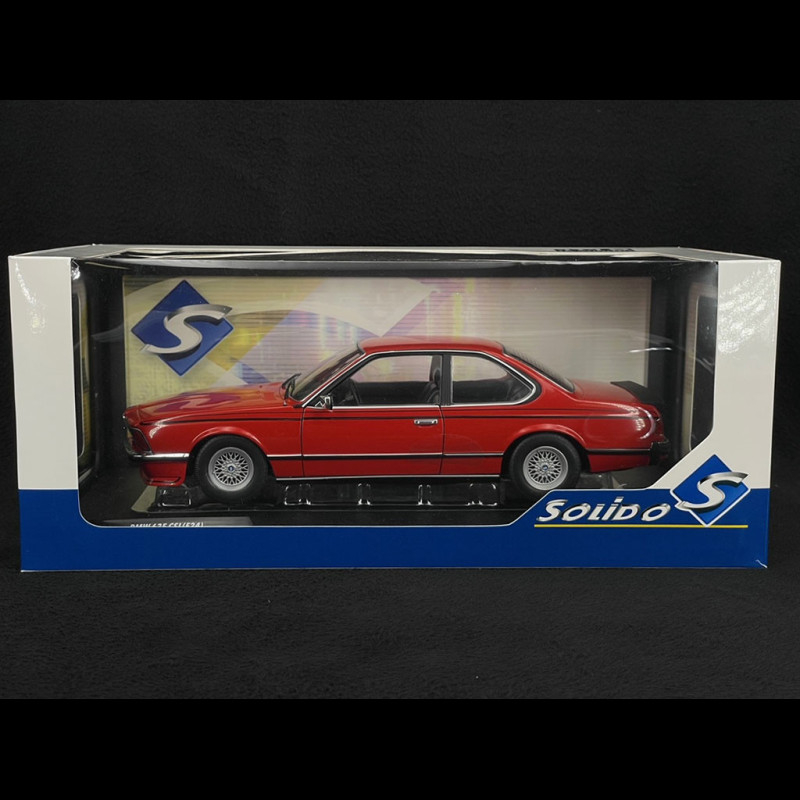 BMW 635 CSI E24 1984 Red 1/18 Solido S1810301