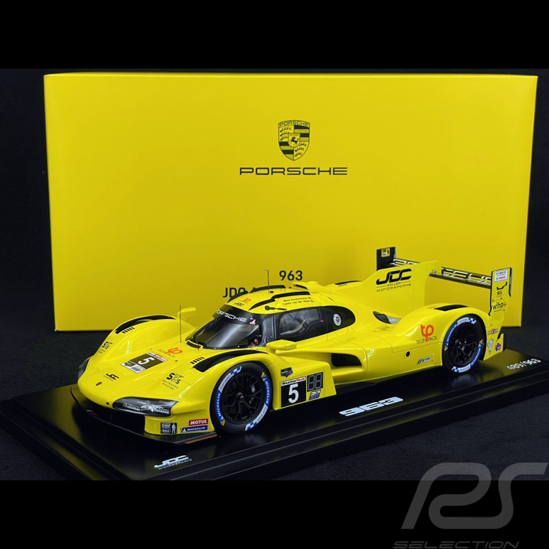 Porsche 963 Nr 5 Platz 9. WeatherTech SportsCar Championship GTP 2023 JDC-Miller Motorsports 1/18 Spark WAP0210830SJDC