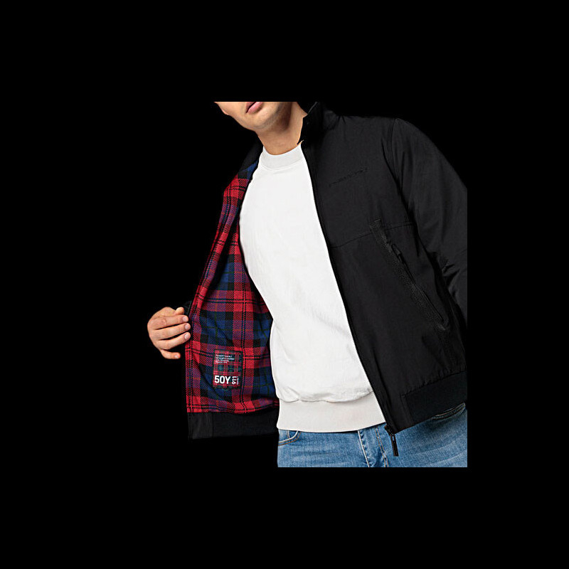 Porsche Jacket 911 Turbo No. 1 Tartan Black WAP355RTN1 - unisex