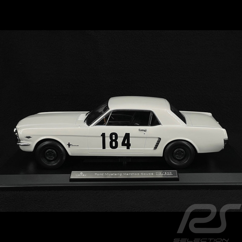 Ford Mustang Coupé Nr 184 Platz 11. Rallye Monte Carlo 1966 Ein Mann und eine Frau Film 1/18 Norev 182801