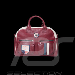 Steve McQueen Bag 24h Le Mans Leather Belgetti Dark Red 27277-4010