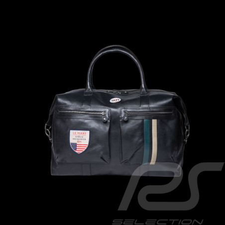 Very Big Leather Bag Steve McQueen 24H Du Mans Dean Black 27278-1504