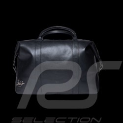 Sehr Große Ledertasche Steve McQueen 24H Du Mans Dean Schwarz 27278-1504