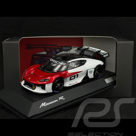 Porsche Mission R 2021 Weiß / Rot 1/43 Spark WAP0208020P0MR
