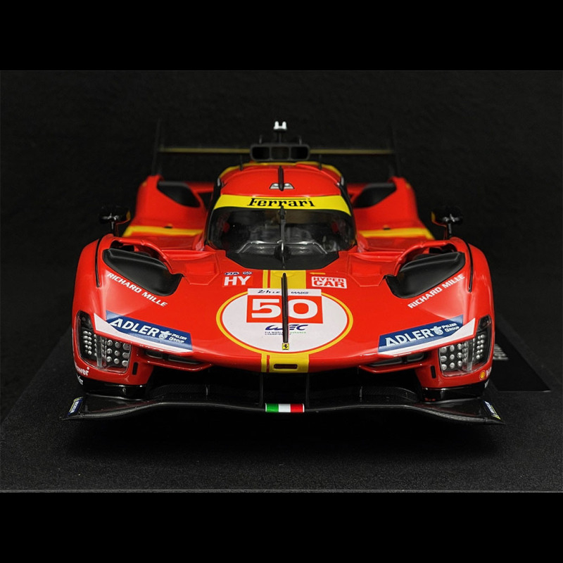Burago Ferrari 499P #50 – 24H Le Mans 2023 – Échelle 1/18 – 18-16301#50