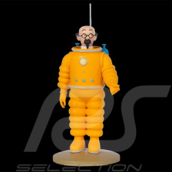 Figurine Tintin - Professeur Tournesol - Cosmonaute - Objectif Lune / On a marché sur la lune 14 cm 42243