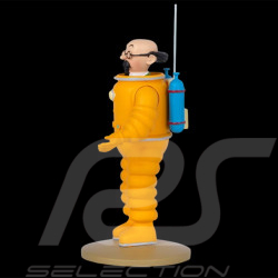 Tintin Figurine - Professor Calculus - Cosmonaut - Destination moon / Explorers on the Moon 14 cm 42243