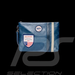 Bag Steve McQueen Royal Blue Leather 24H Le Mans - Jim 27279-0012