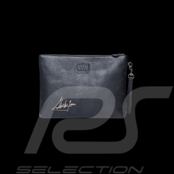 Bag Steve McQueen Black Leather 24H Le Mans - Jim 27279-1504