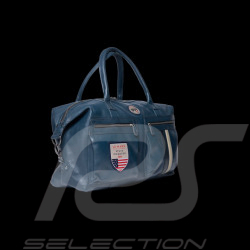 Big Leather Bag Steve McQueen 24h Le Mans Nolan Royal Blue 27281-0012