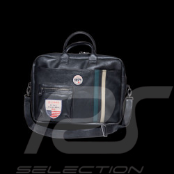 Steve McQueen Leather Messenger Bag Wayne - Black 27282-1504