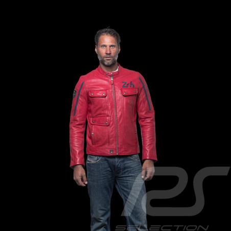 24h Le Mans Lederjacke Lagache Rouge Racing - Herren 27271-0282