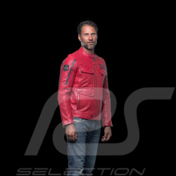 24h Le Mans leather jacket Lagache Rouge Racing - Men 27271-0282