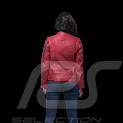 24h Le Mans leather jacket Marne Racing Red - Women 27275-0282