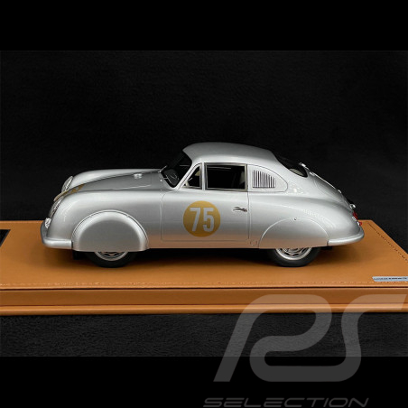 Porsche 356 SL n° 75 75th Anniversary 24h Le Mans 1951 Blue Metallic 1/18 Tecnomodel TM18-95S