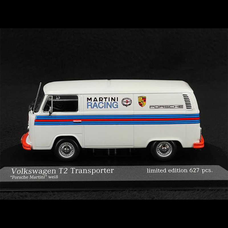 VW Combi T2 1974 Martini Racing 1/43, Premium ClassiXXs, Résine Grise