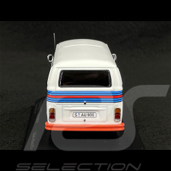 Volkswagen Combi T2 Transporter "Porsche Martini Racing" 1972 Blanc / Bandes Martini 1/43 Minichamps 943053065