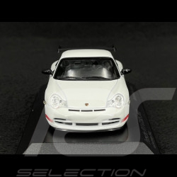 Porsche 911 GT3 RS Type 996 2003 Carraraweiß / Indischrot Streifen 1/43 Minichamps 403062028