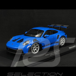 Porsche 911 GT3 RS Type 992 2022 Shark Blue / Black Stripes 1/18 Minichamps 153062234