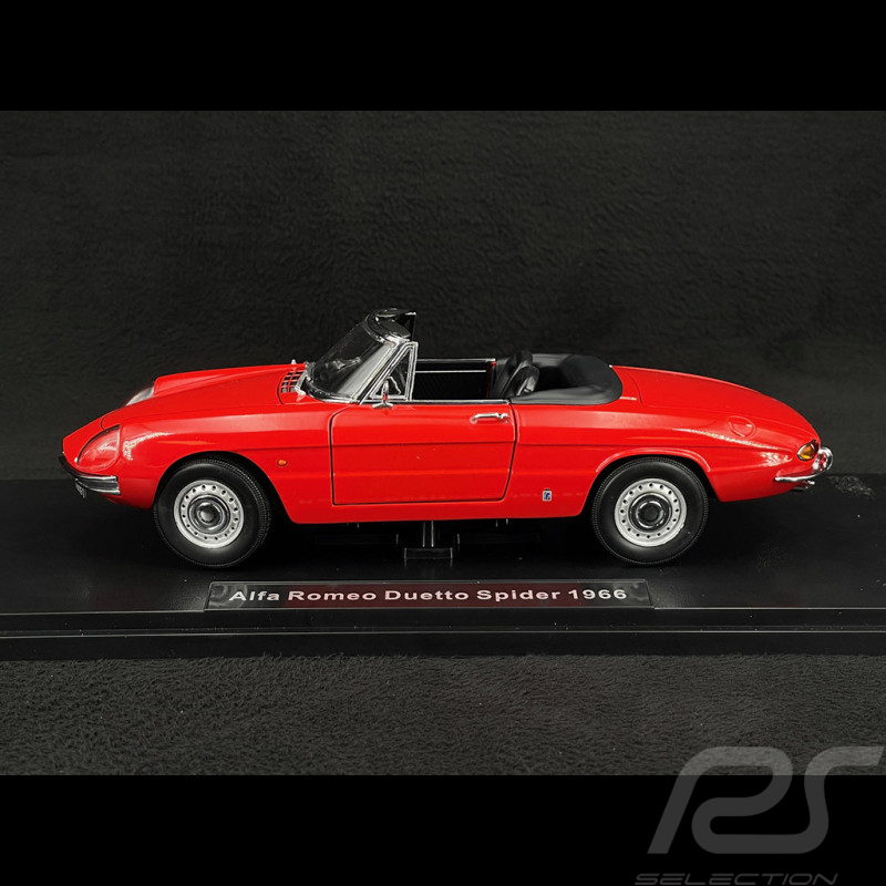 Alfa Romeo 1600 Duetto Spider 1966 Rot 1/18 Touring Modelcars 18120001