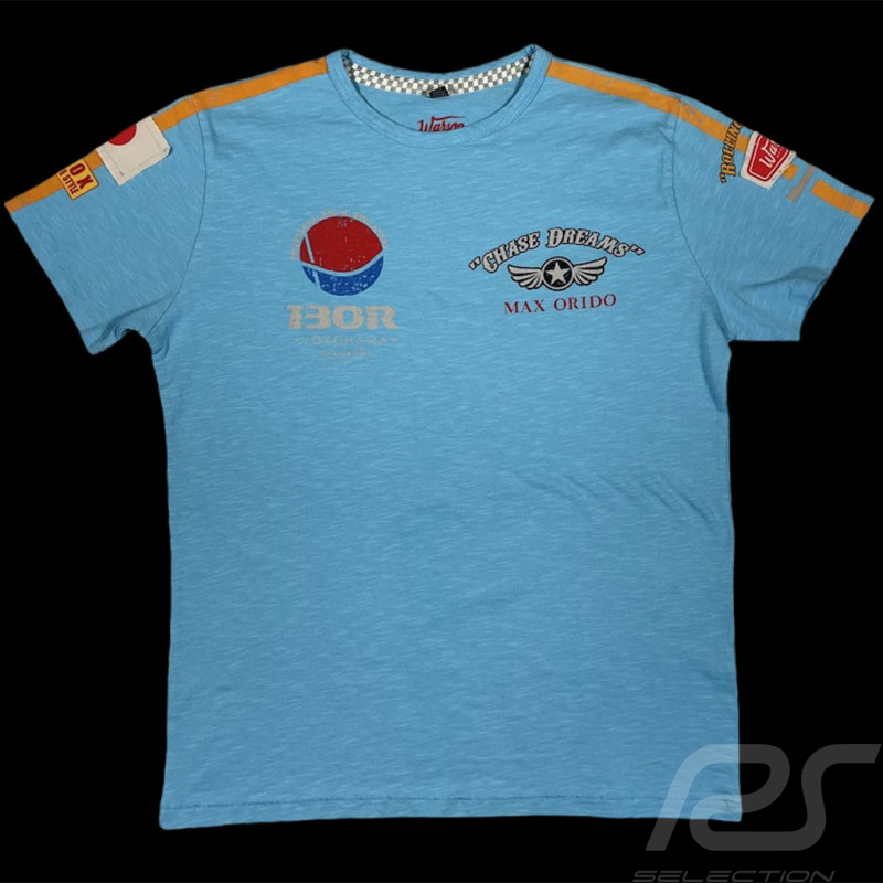 T-shirt Max Orido 559 Yokohama Hellblau 20101 - Herren