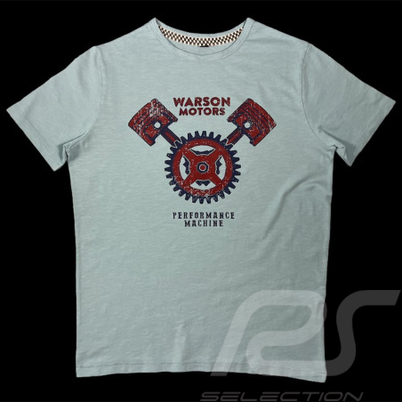 T-shirt Kolben Performance Machine Warson Hellblau 22100 - Herren