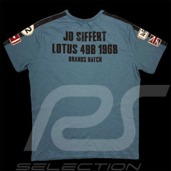 T-shirt Jo Siffert DFV engine 1968 Bleu Petrol 23100 - Homme