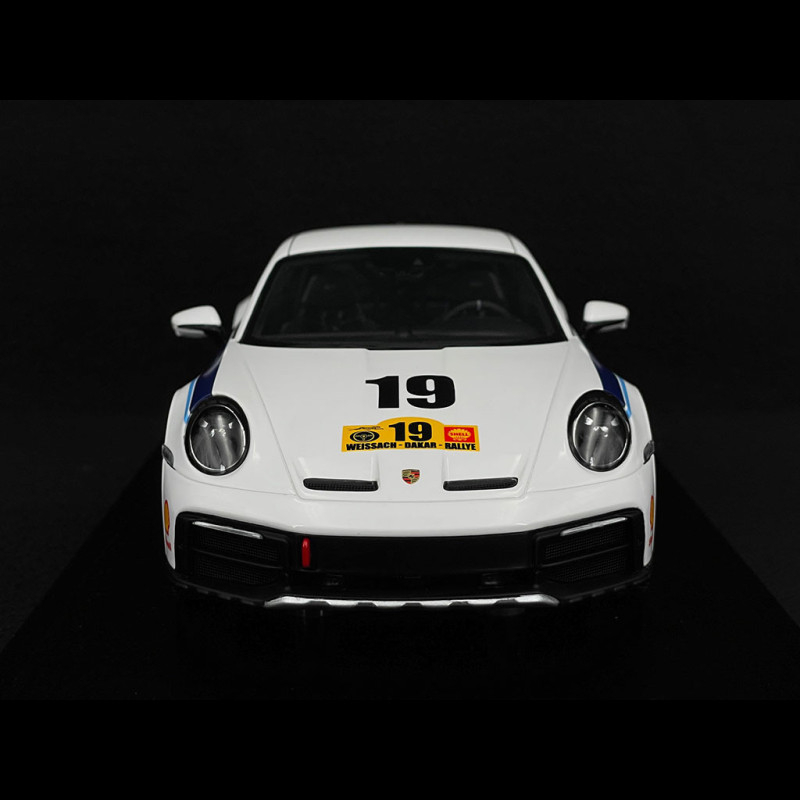 Porsche 911 992 Dakar Rallye 1974 – Spark 1/43 Résine, édition Kühne & Clou
