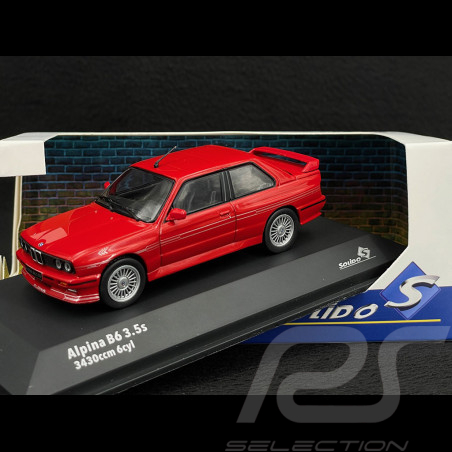 BMW Alpina E30 B6 1990 Red 1/43 Solido S4312003