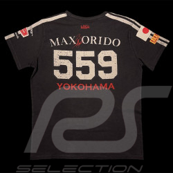 T-shirt Max Orido 559 Yokohama Noir Carbon 20102 - Homme